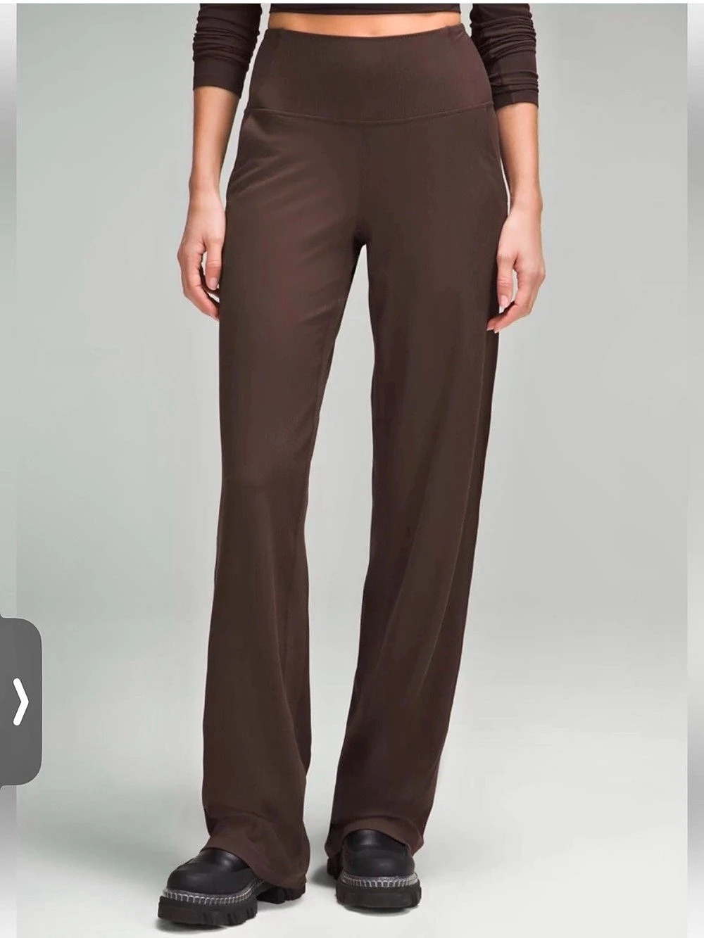 lululemon Align High-Rise Wide-Leg Pant *Tall in Brown